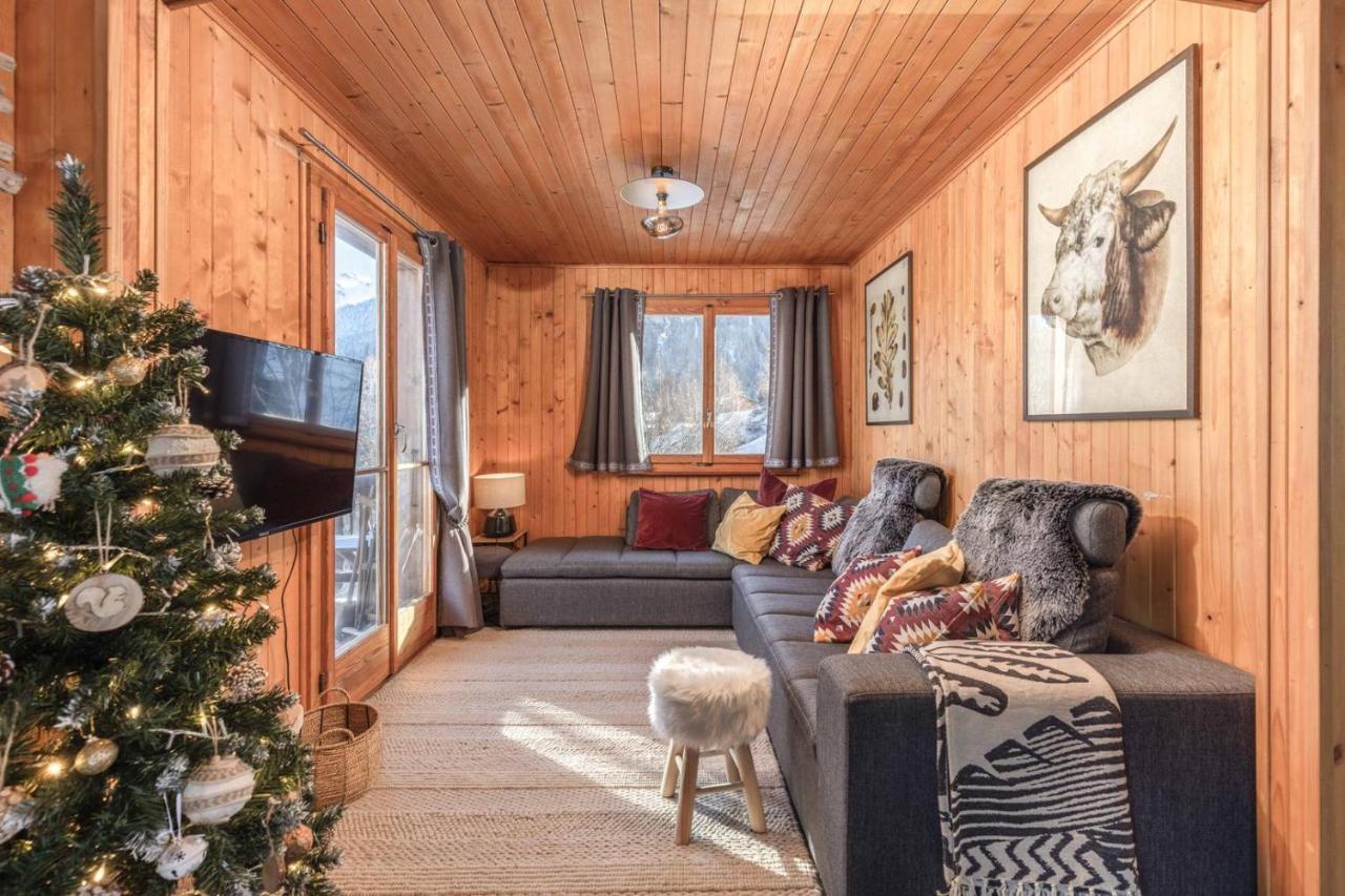 Chalet Noisette Authentic Swiss Chalet Perfect For Families 拉茨欧马兹 外观 照片