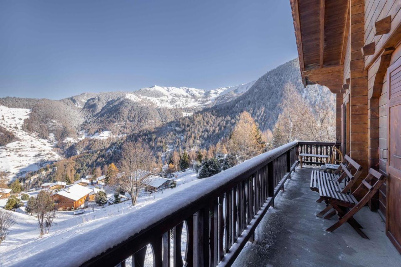 Chalet Noisette Authentic Swiss Chalet Perfect For Families 拉茨欧马兹 外观 照片